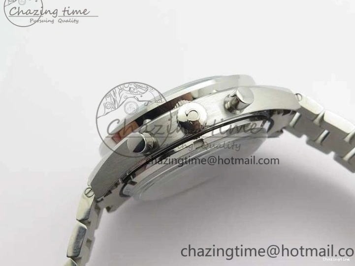 0218 Speedmaster ’57 Co-Axial OMF 1:1 Best Edition White Dial RG Markers On SS Bracelet A WellDesigned 8144